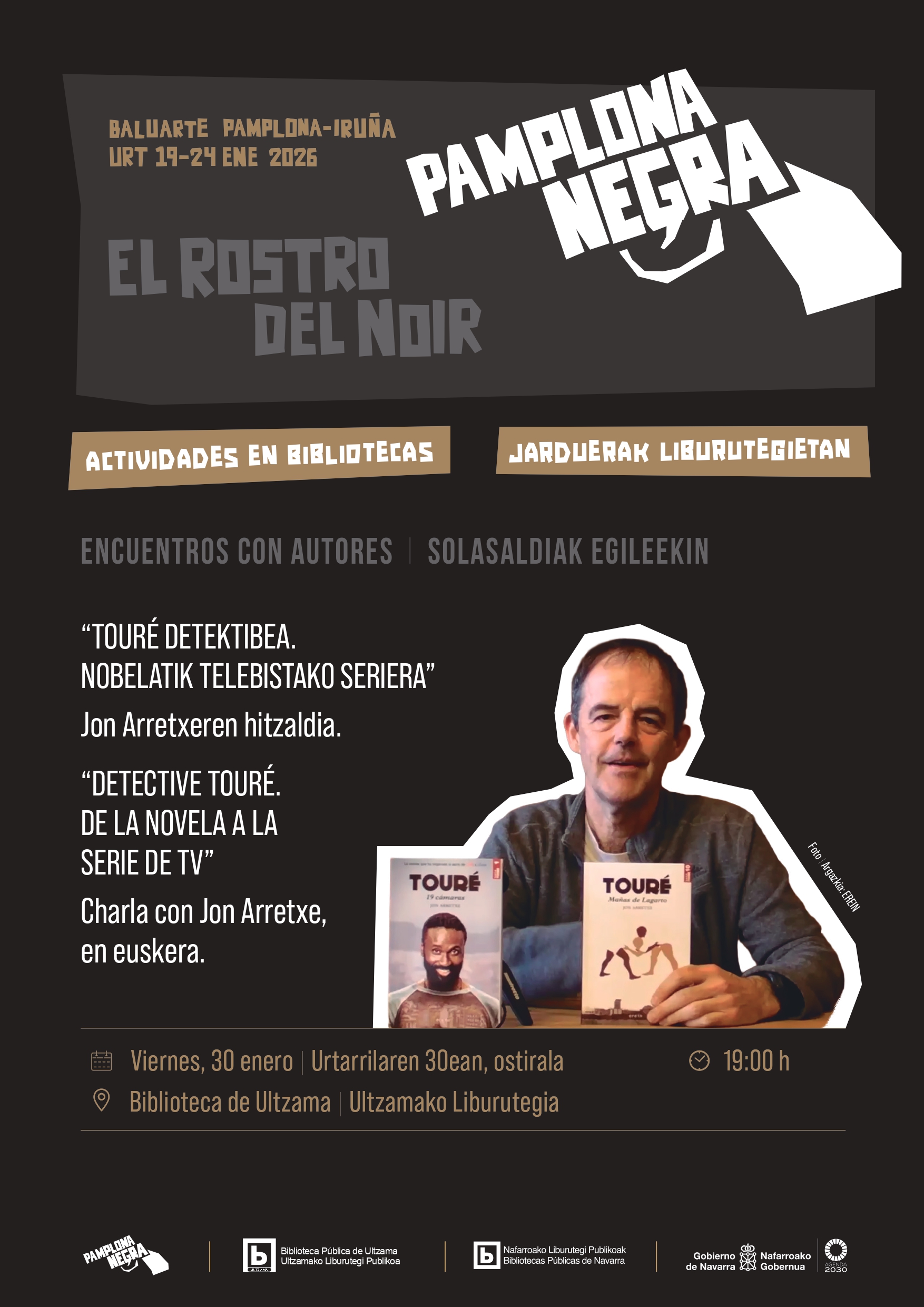 TOURÉ DETECTIVE. DE LA NOVELA A LA SERIE DE TELEVISIÓN (Jon Arretxe)